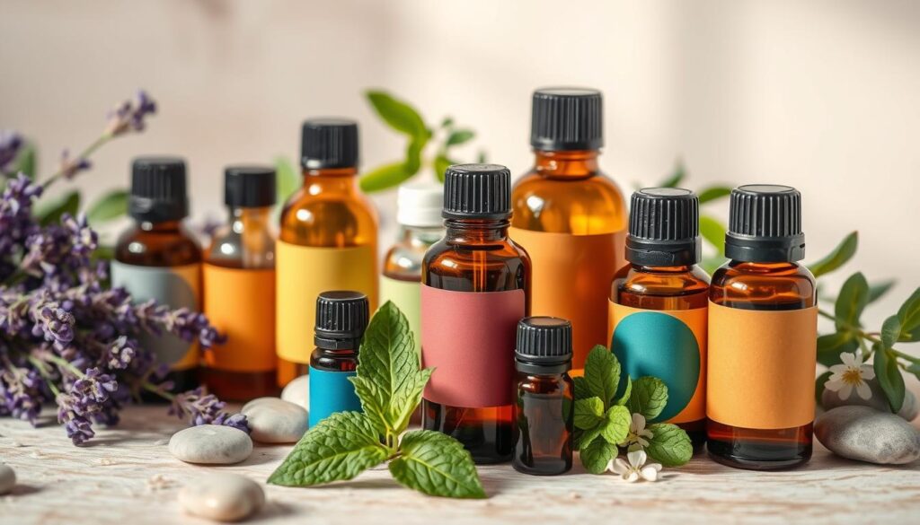 Essential oils for pain relief