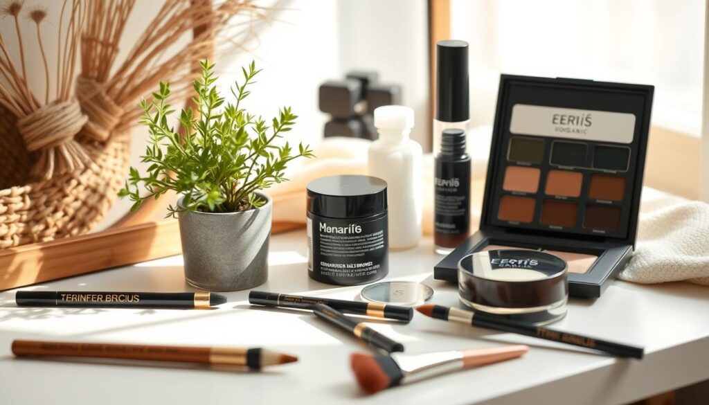 organic cosmetics for natural brows